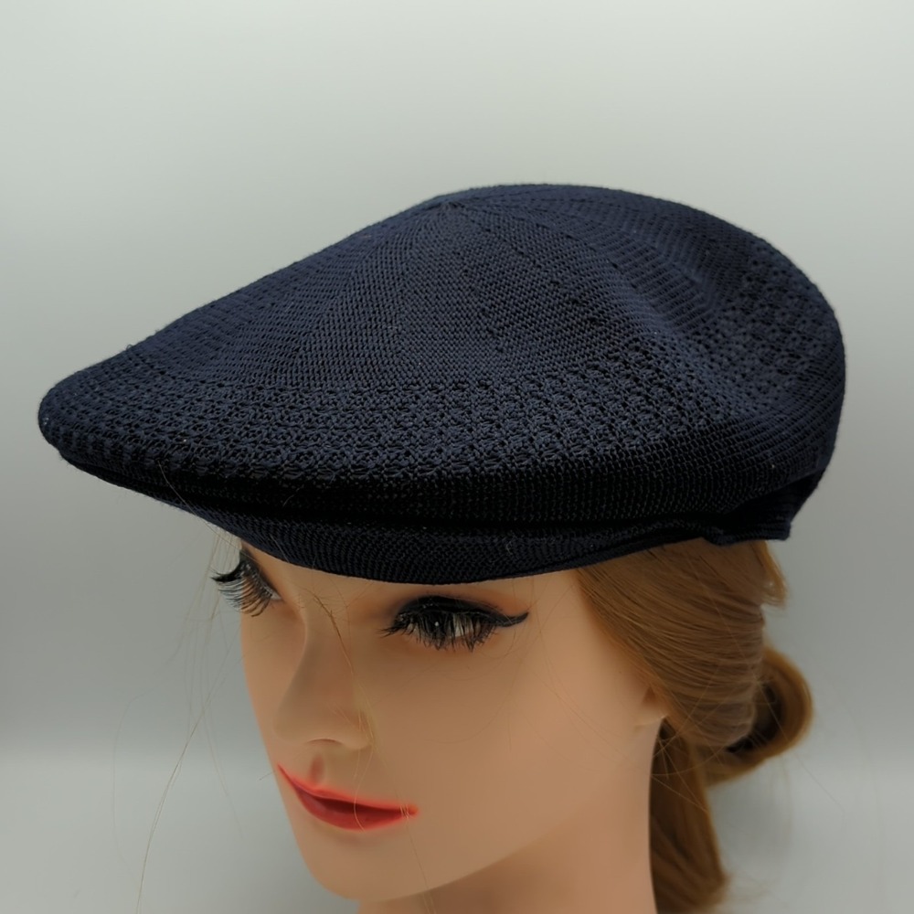 Firestone Country Club Ahead Ivy Cap Golf Hat Black Knit Flat Cap M/L Rare